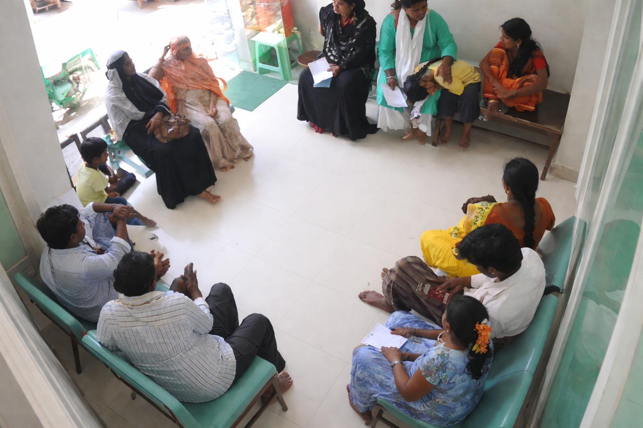 Comfortable waiting area